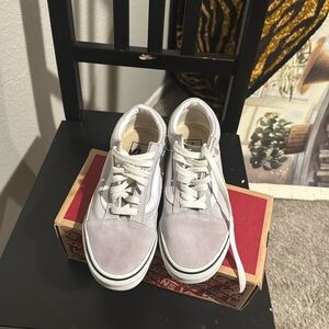 Vans grey shoes